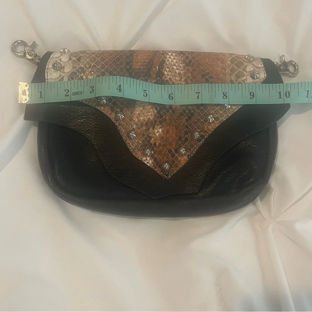 Animal Print Bag without strap Black Brown Unbranded - Picture 5 of 7